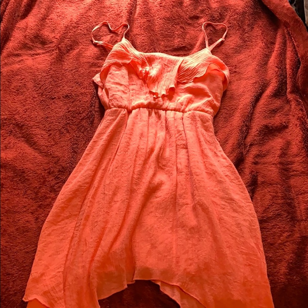 Peach sundress